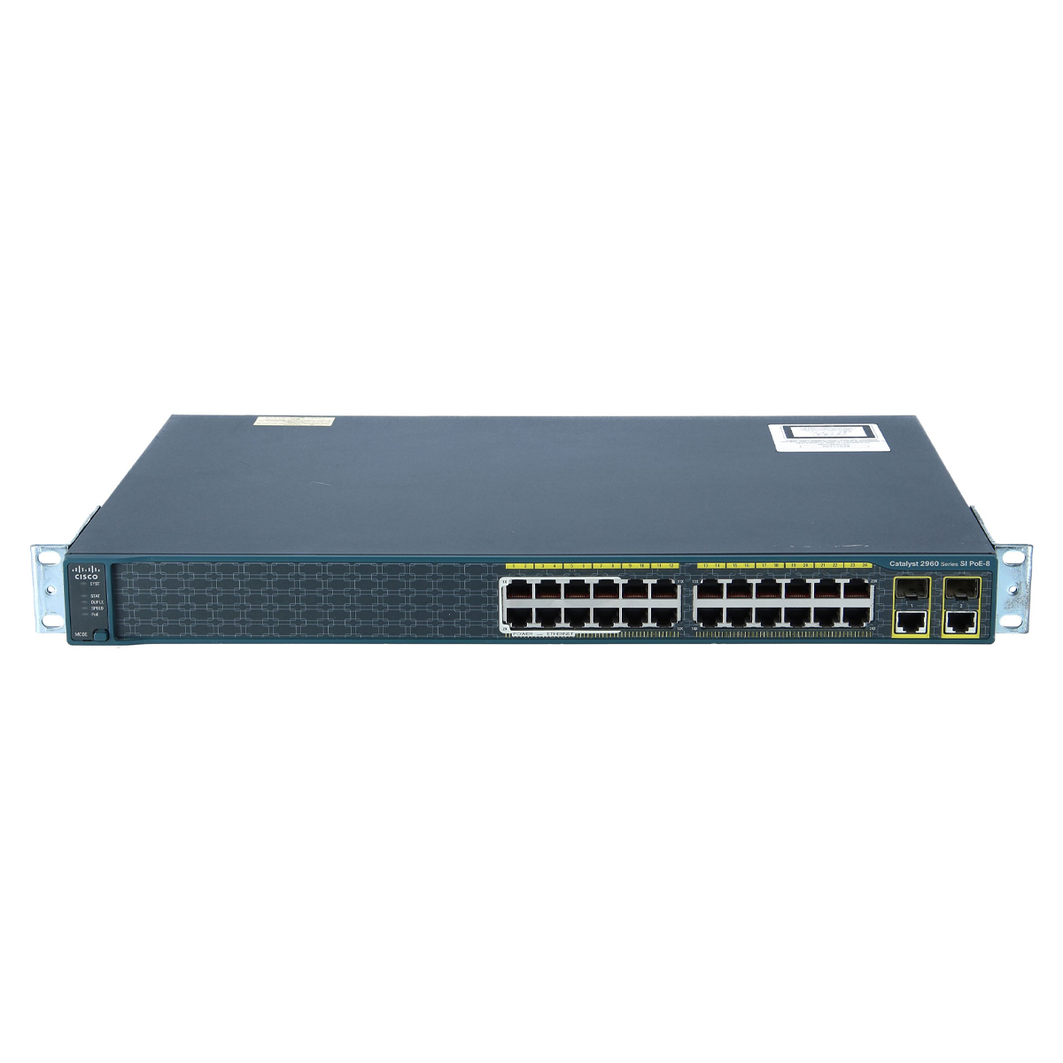 قیمت و خرید سوییچ شبکه 26 پورت با 8 پورت PoE سیسکو مدل WS-C2960+24LC-S | نت ران